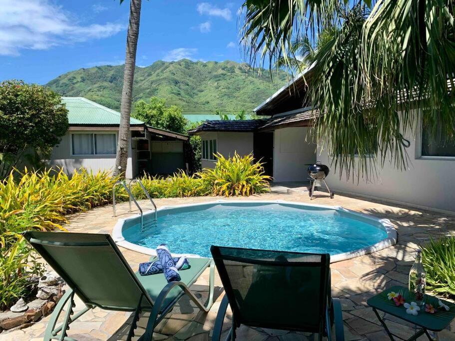 Villa Hoama Lodge Moorea Teavaro Exterior photo